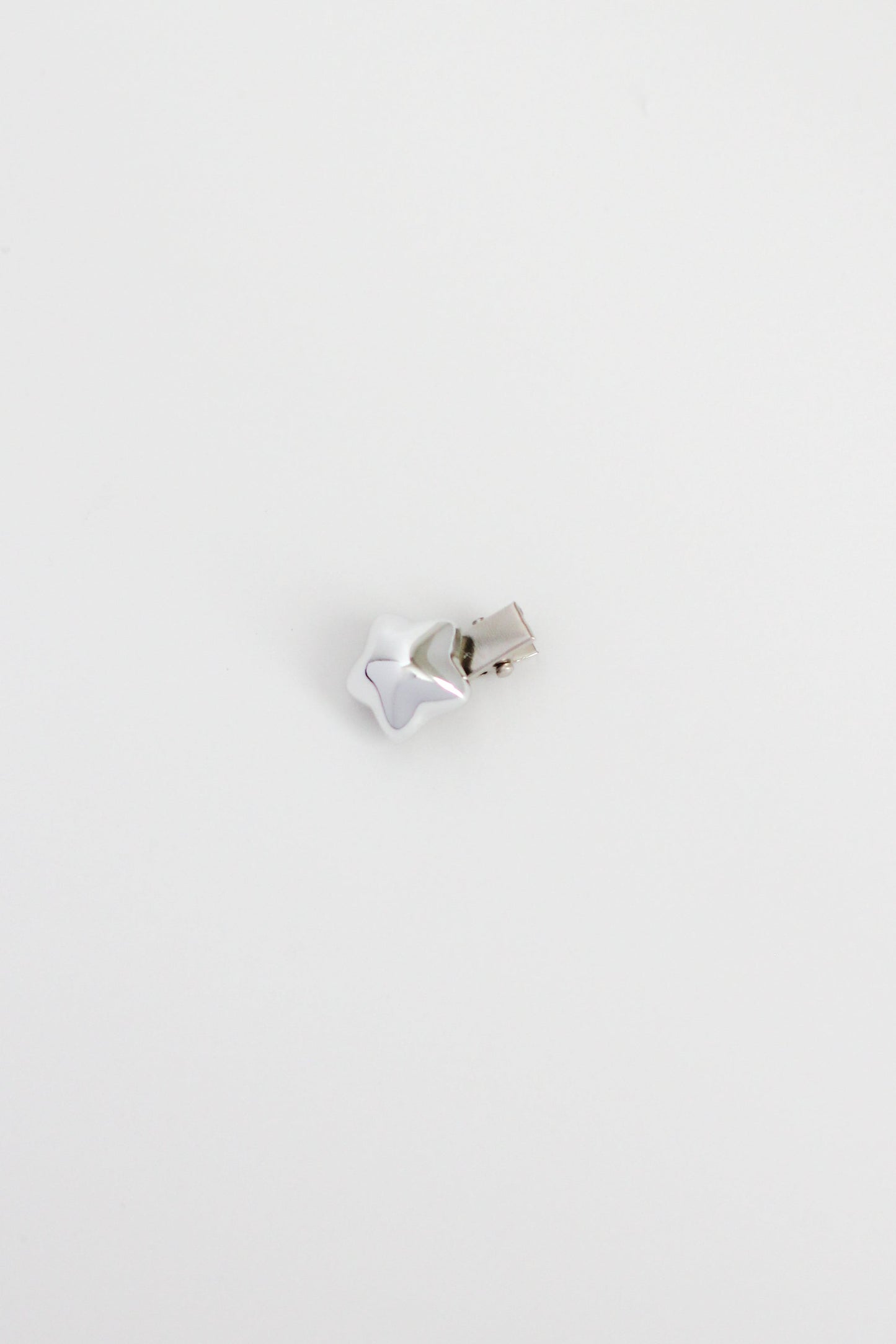 Star Hair Clip - Mini #007 - Chrome