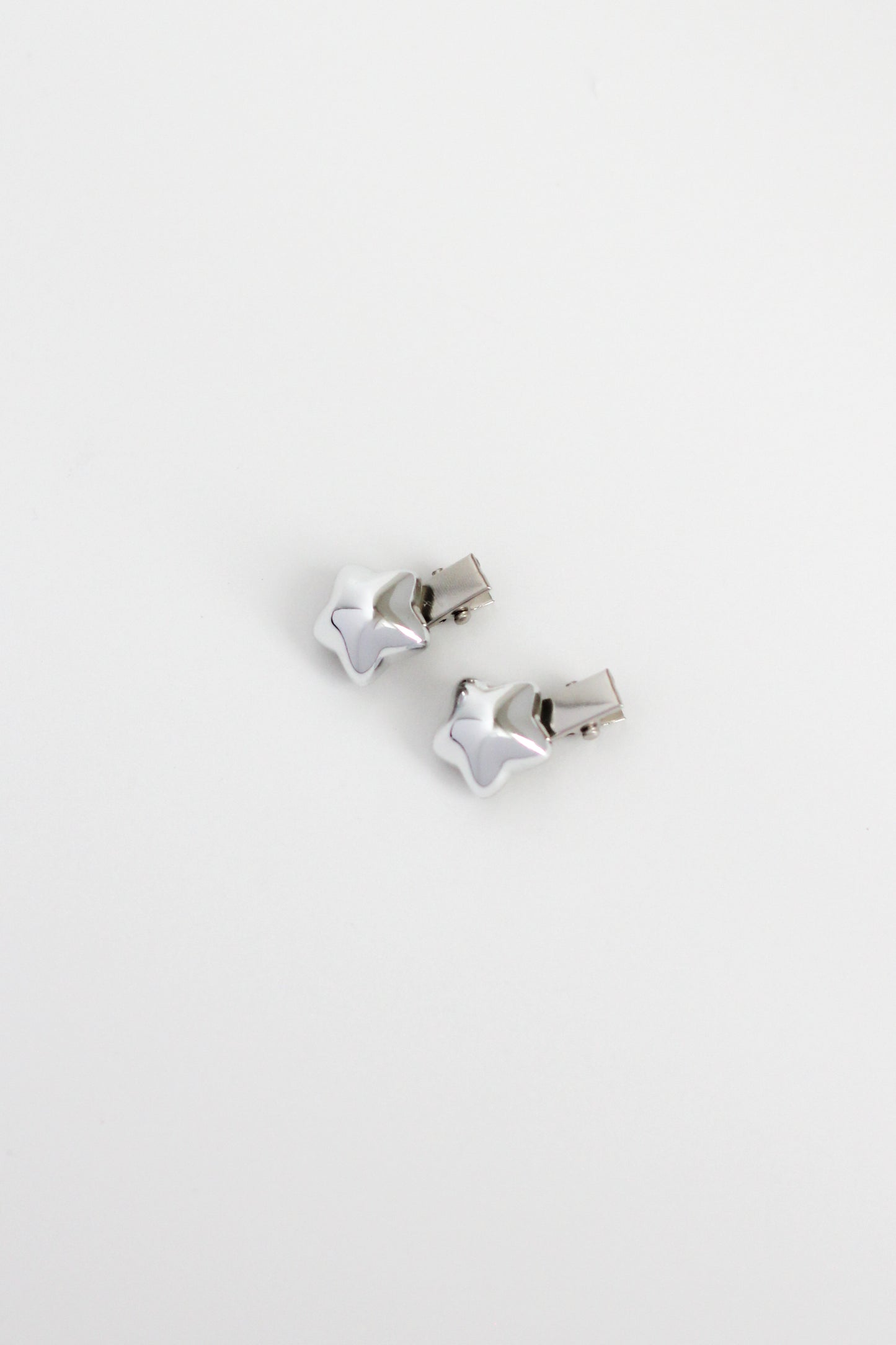 Star Hair Clip - Mini #007 - Chrome