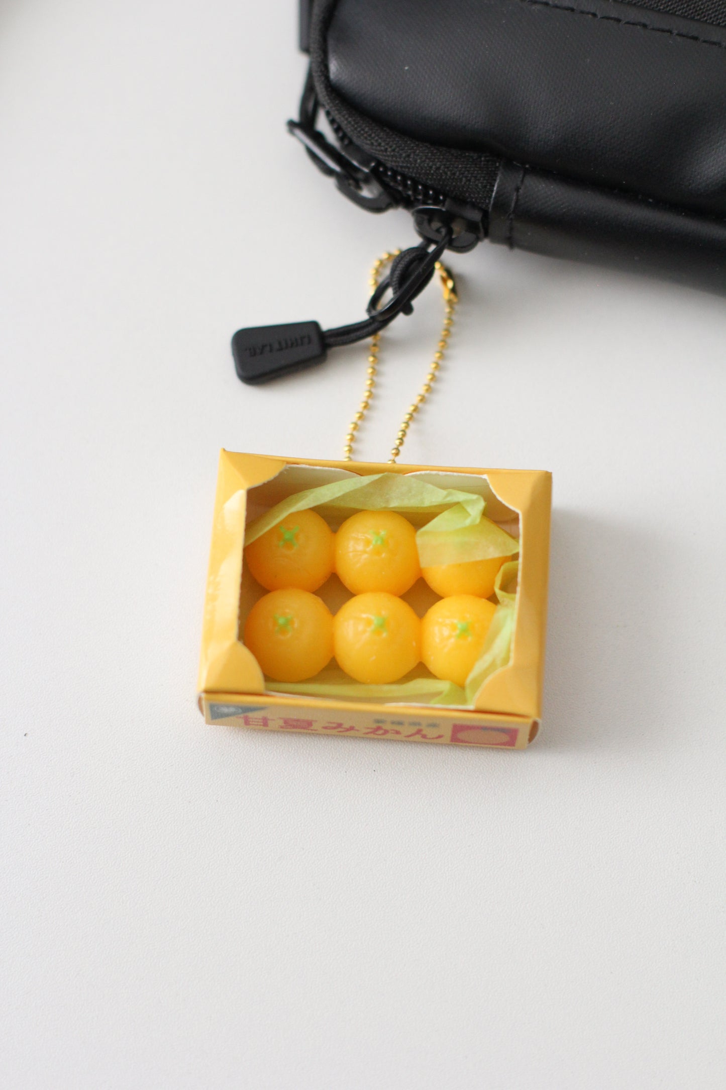 Bag Charm - a Case of Tangerine