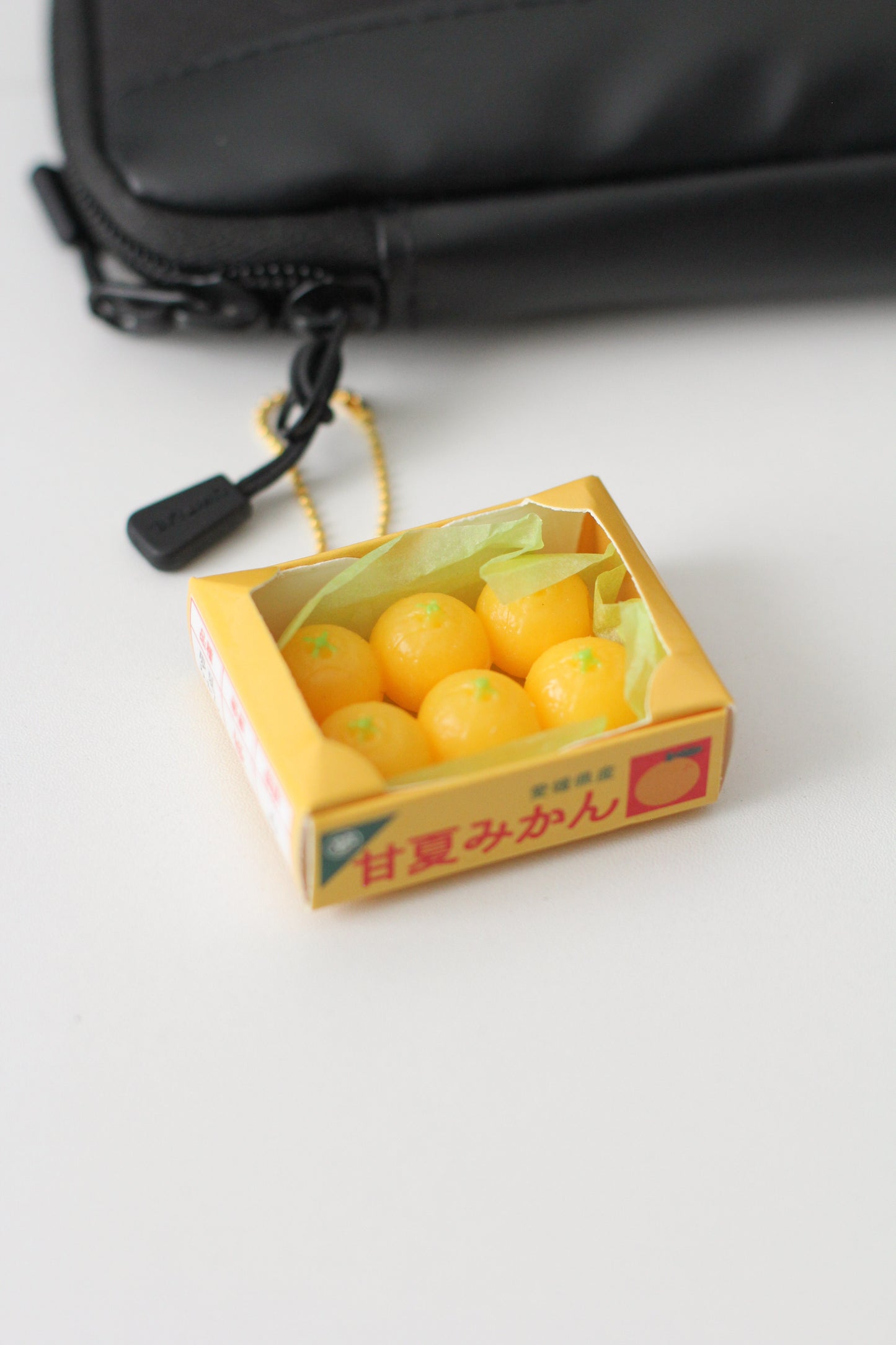 Bag Charm - a Case of Tangerine