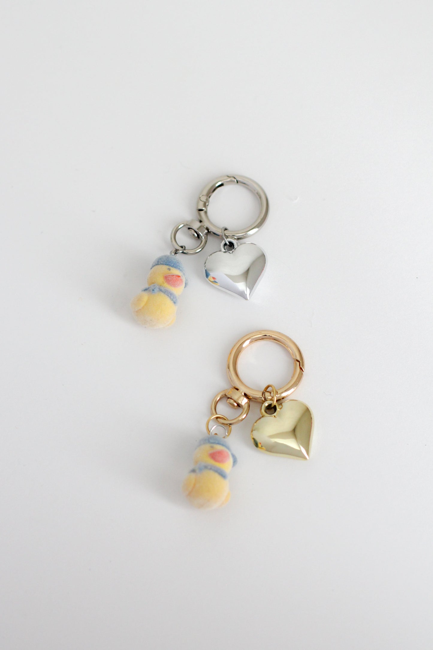 Duck Mini Charm #001 - Gold