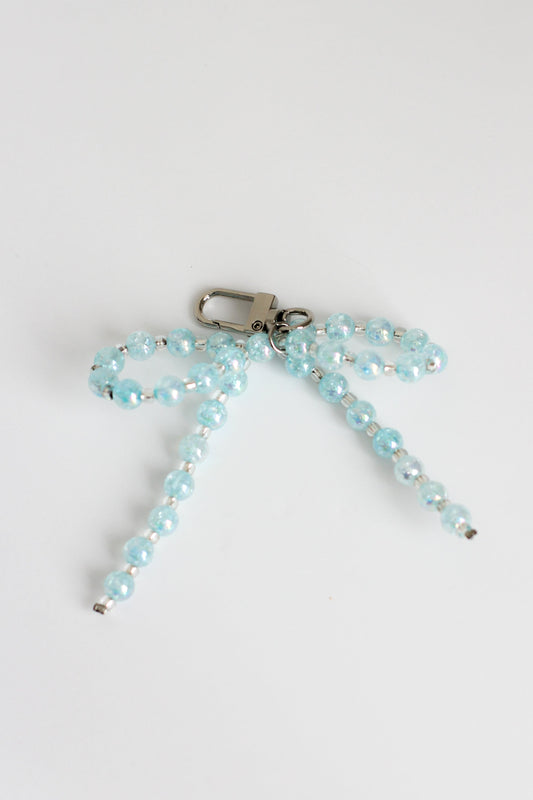 Bag Bow Charm #4 - Blue