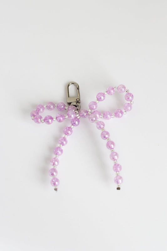 Bag Bow Charm #4 - Purple
