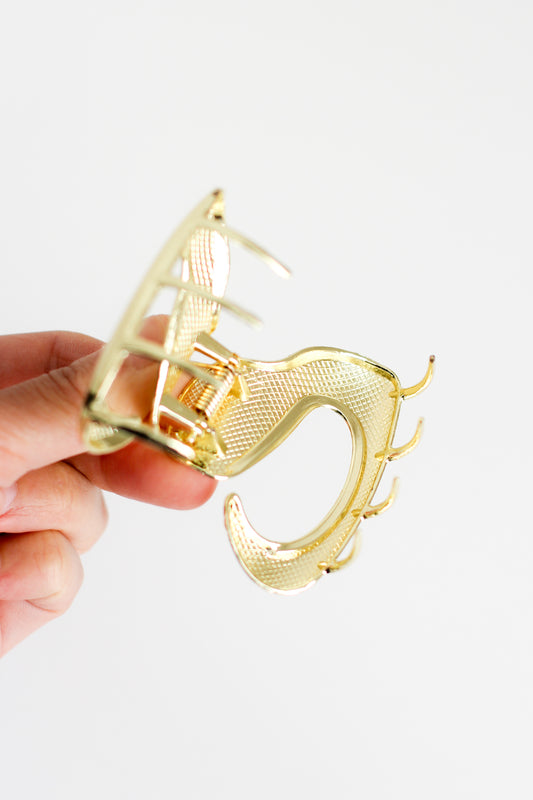 Hair Claw #1 - Gold