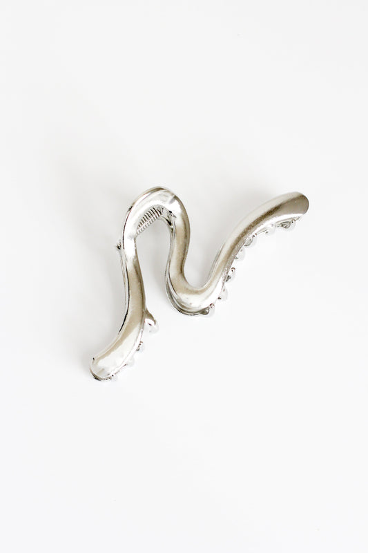 Hair Claw #2 - Silver