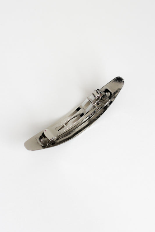 Hair Clip #1 - Silver