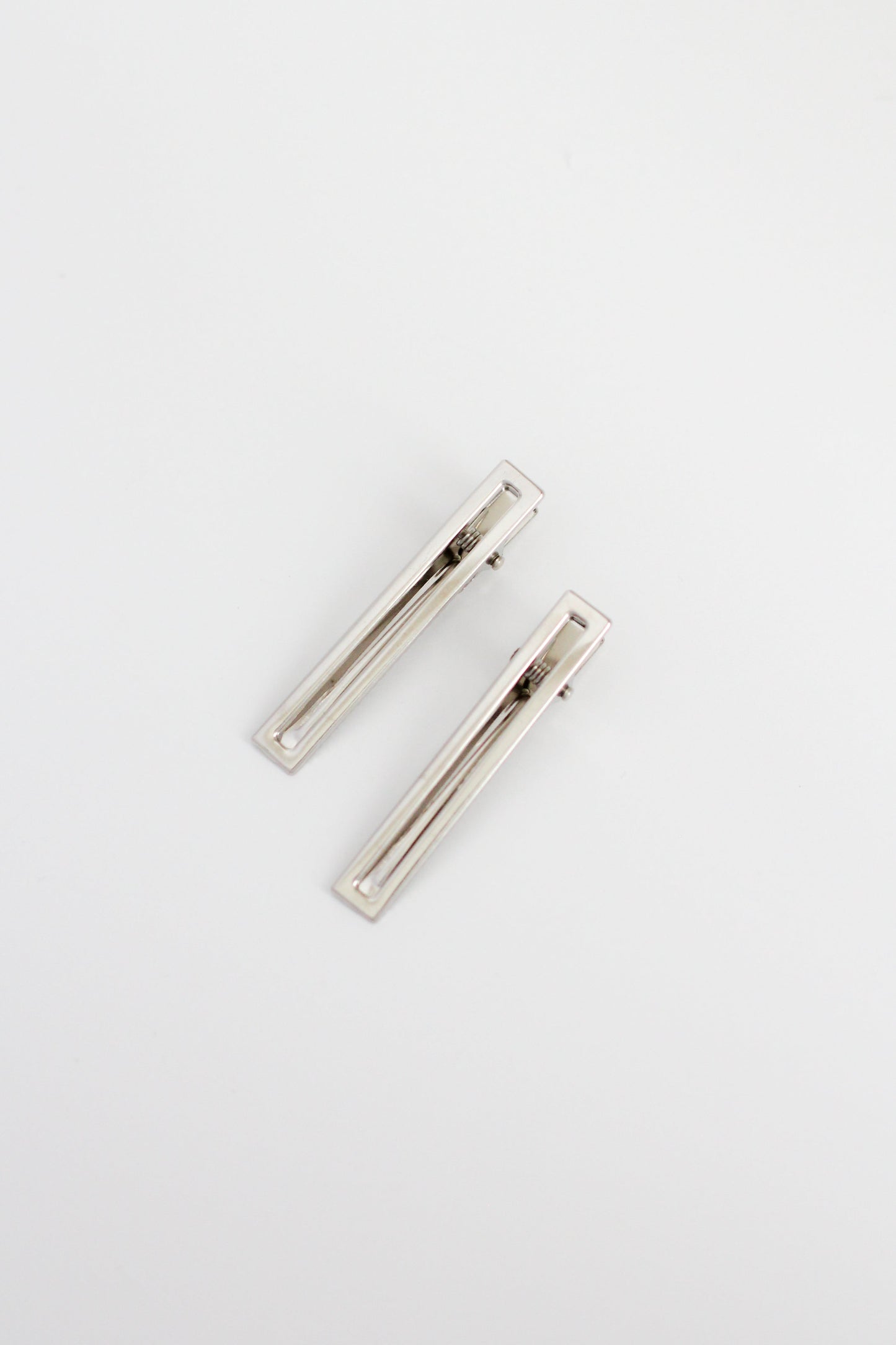 Bar Hair Pin #005 - Silver
