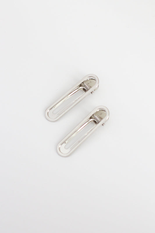 Paperclip Hair Pin #021 - Silver