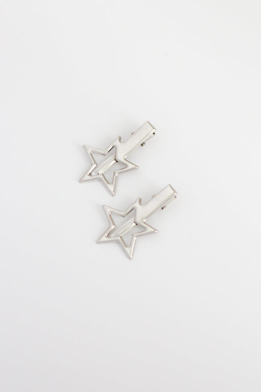 Star Hair Pin #022 - Silver