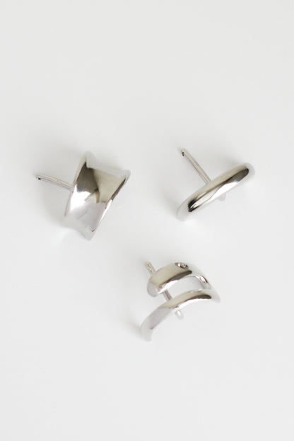 Hair Tie Ponytail Pin #4 - Silver