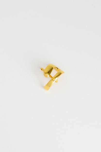 Hair Tie Ponytail Pin #5 - Gold