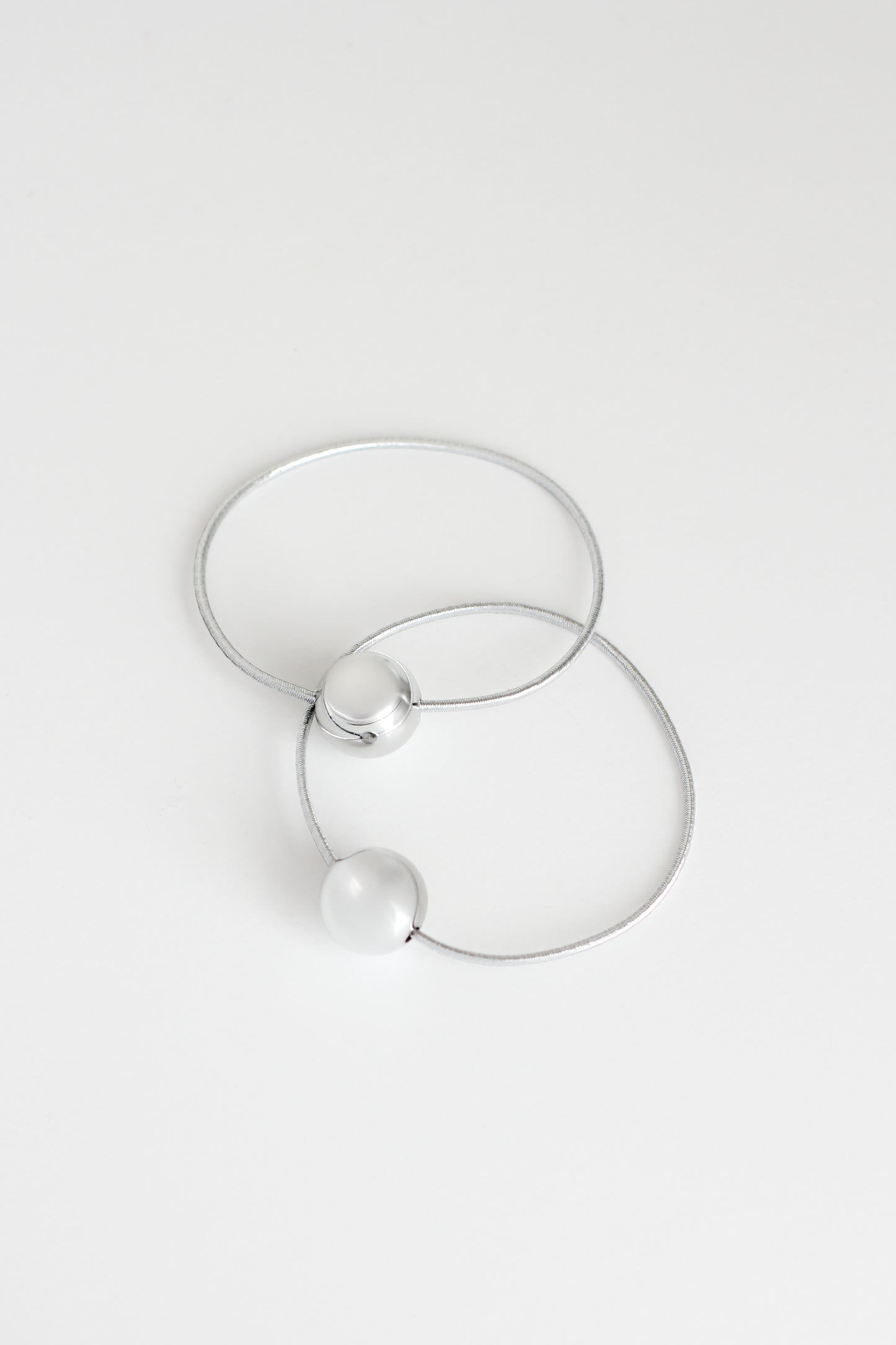 Hair Tie #6 - Silver