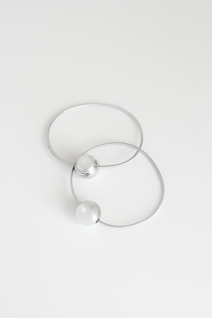 Hair Tie #6 - Silver