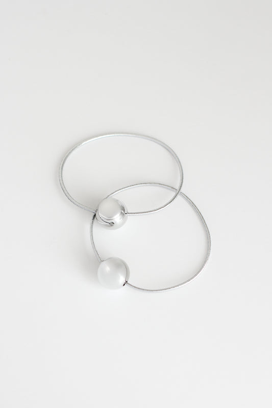 Hair Tie #6 - Silver