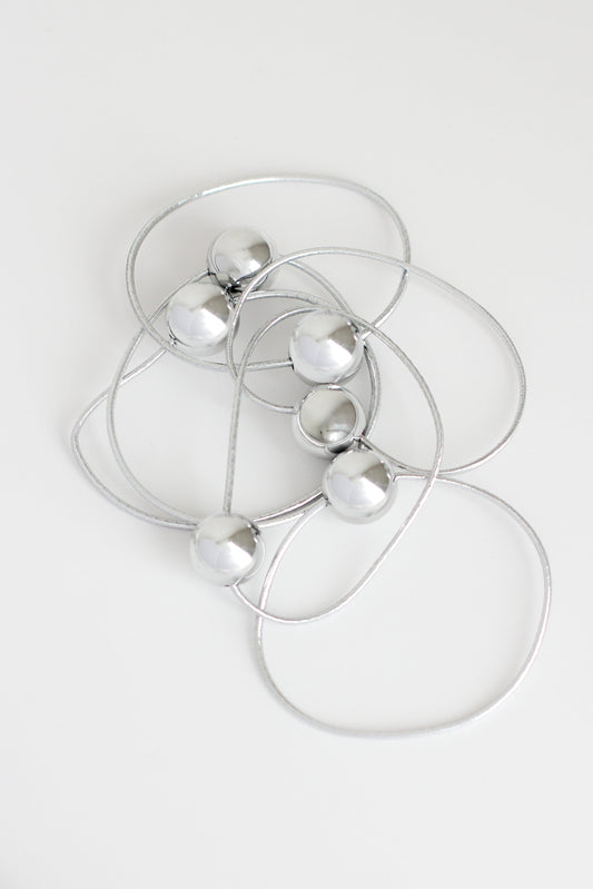 Hair Tie #6 - Silver