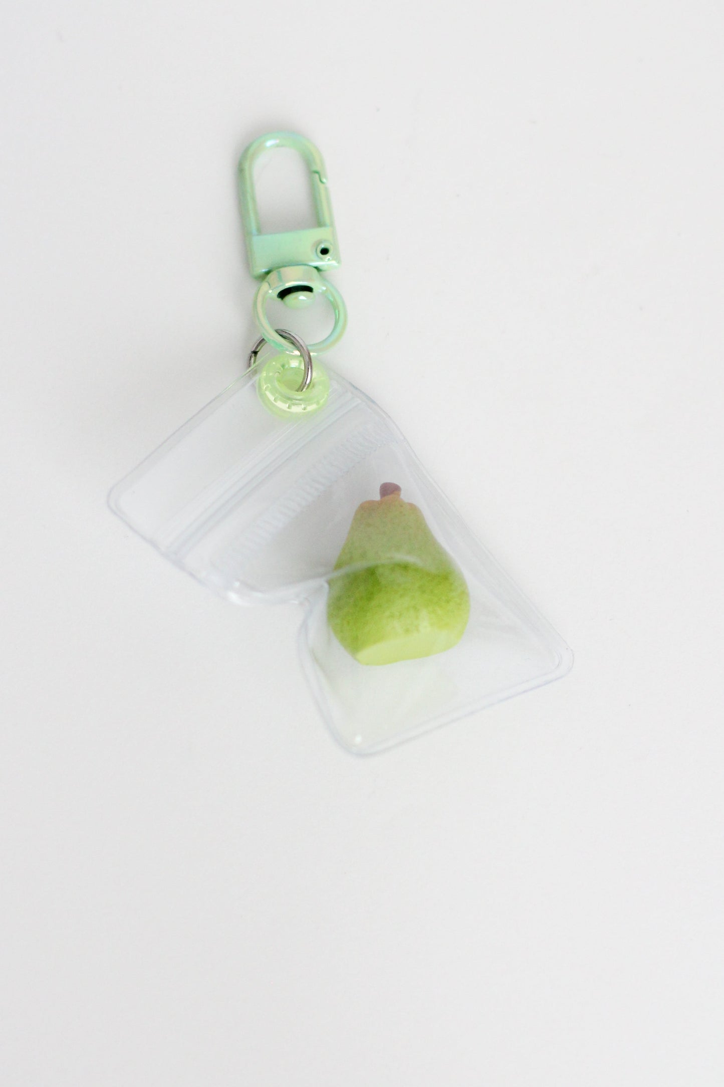 Pear Mini Charm #018 - Green