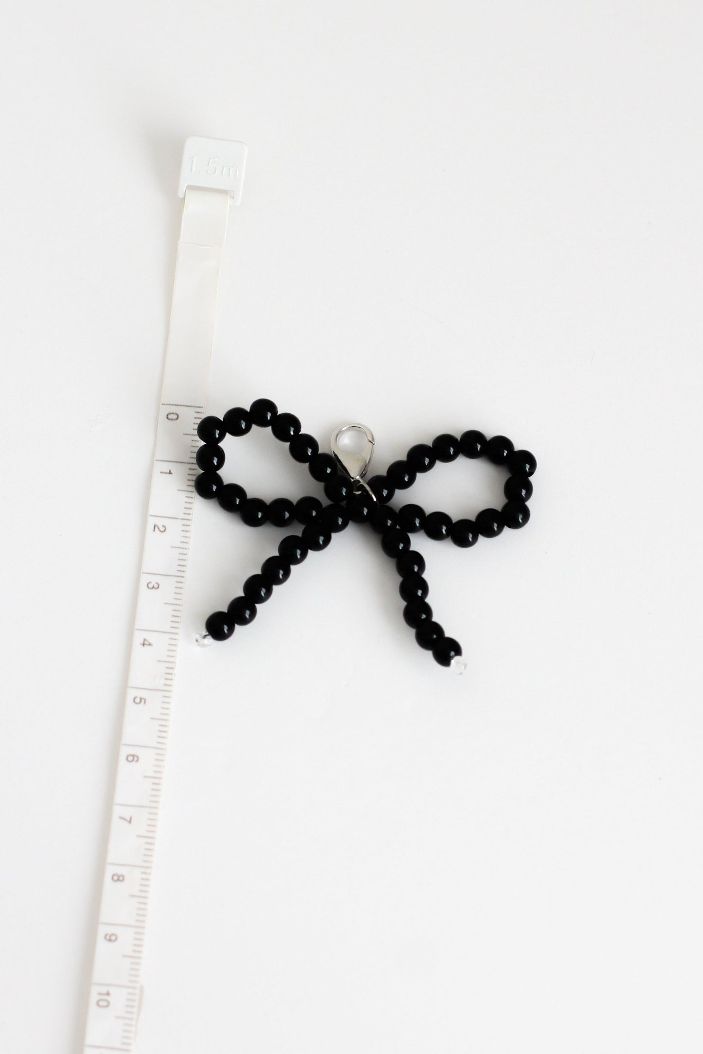 Small Bow Charm #1 - Black