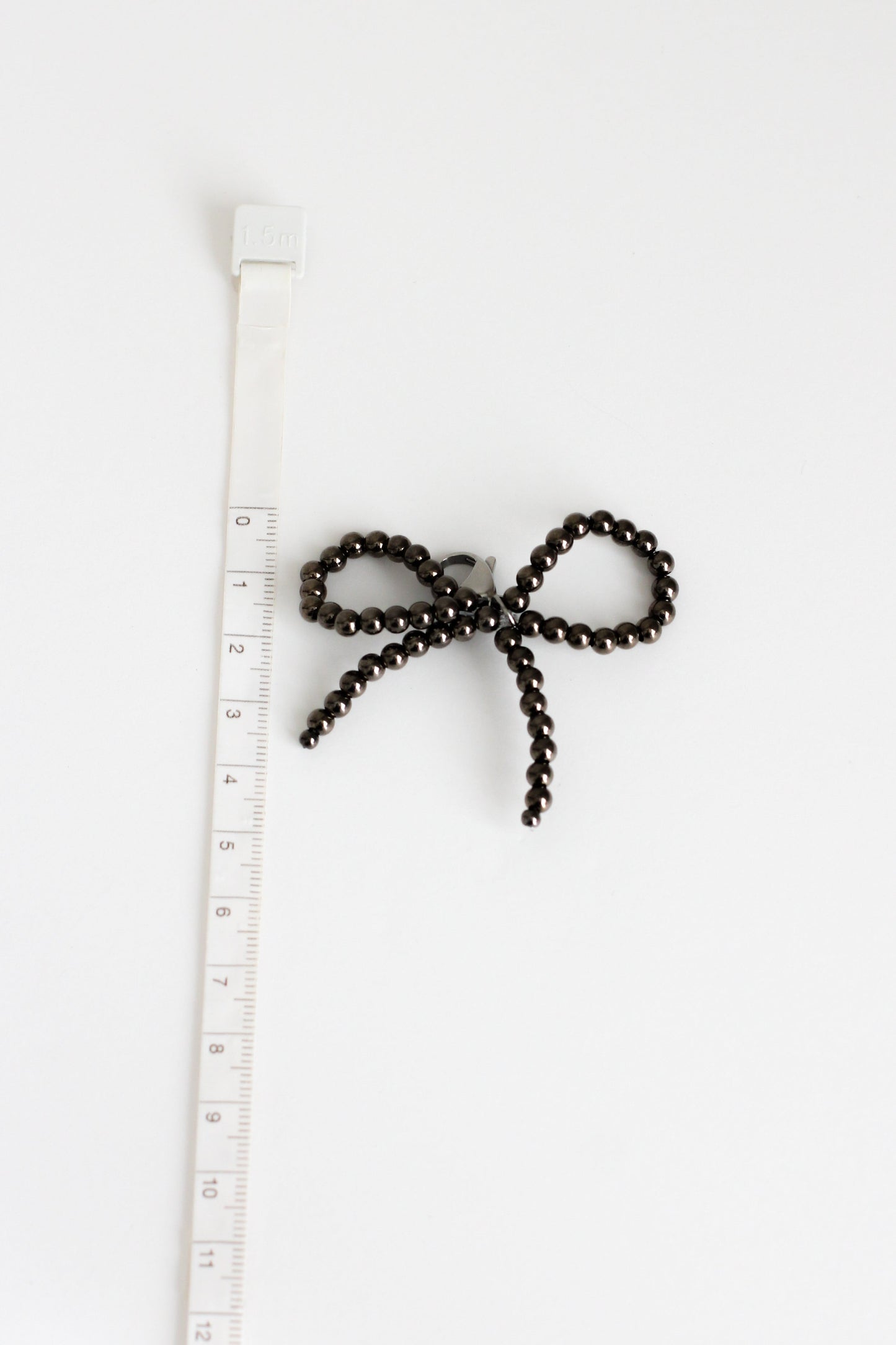 Small Bow Charm #2 - Black